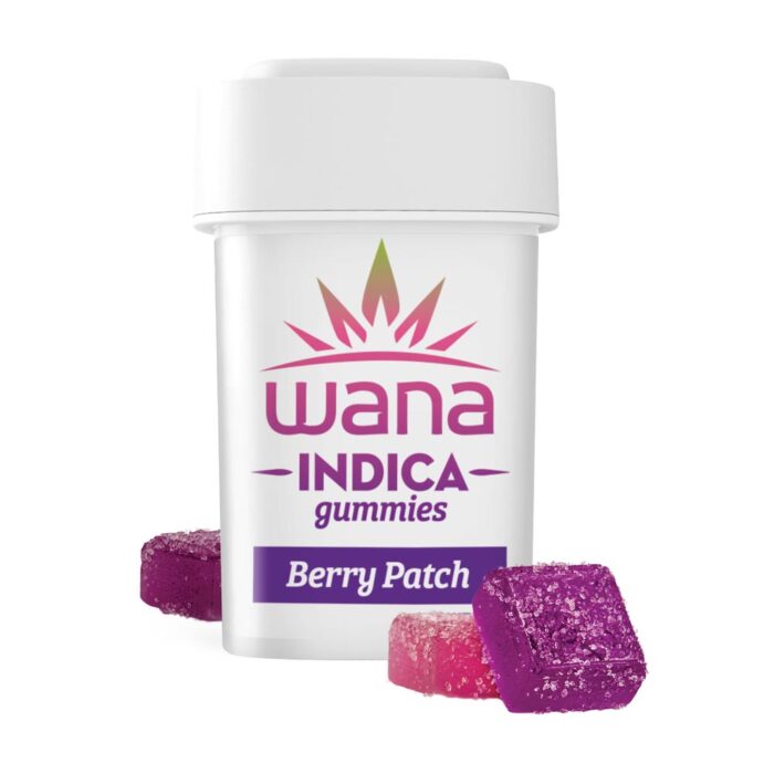 product_8c594e81-dd32-44e7-8540-639909d4ebfd Wana Gummies Indica Berry Patch 100mg - Image 1