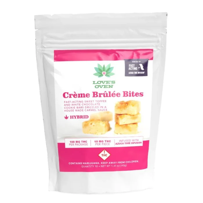 lovescrembrulee Love's Oven Bar Creme Brulee 100mg - Image 1