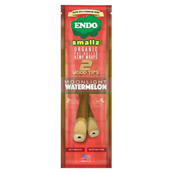 product_0c705ef3-64ee-455b-ac30-54506415b22f Endo Smallz Wood-Tip Hemp Wrap Watermelon - Image 1