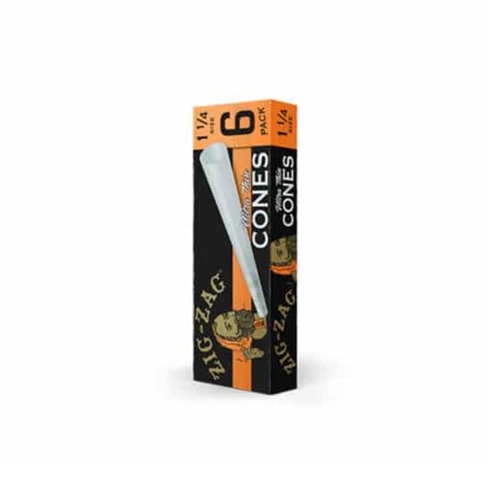 Zig Zag King Size Cone 6pk - Image 1