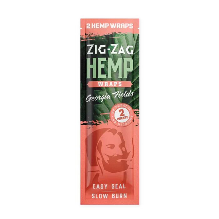 Zig Zag Hemp Wraps Georgia Fields 2pk - Image 1