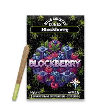 High Country Pure Melt Pre-Roll 5pk Hybrid Blockberry 2.5g