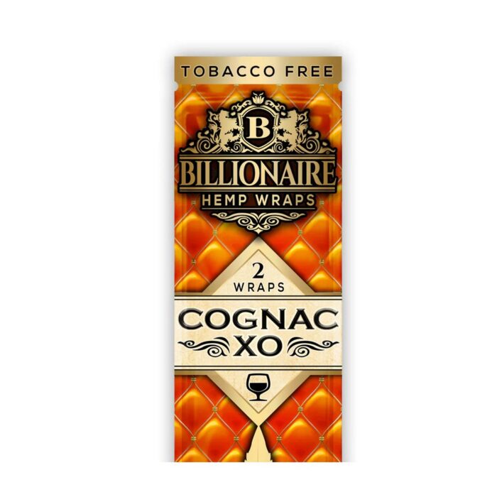 Billionaire Hemp Wraps Cognac XO 2pk - Image 1
