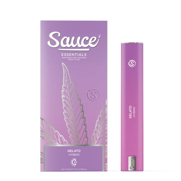 Sauce Live Resin AIO Hybrid Gelato 1g - Image 1