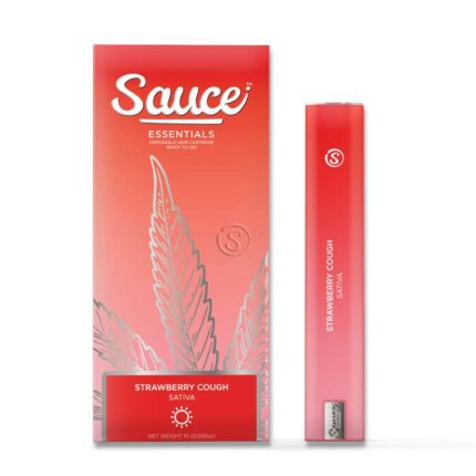 Sauce Live Resin AIO Sativa Strawberry Cough 1g