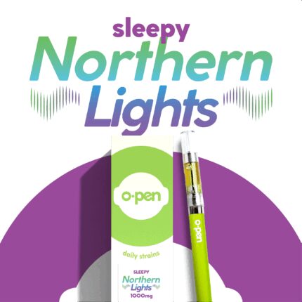 O.Pen Daily Strains Cart Sleepy Indica Northern Lights 1g