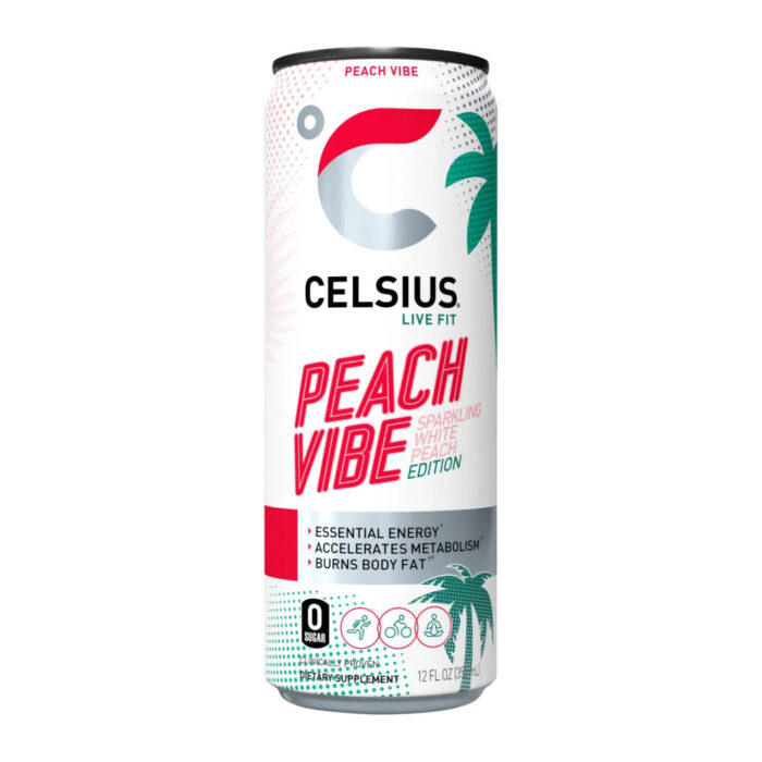 Celsius Peach Vibe - Image 1