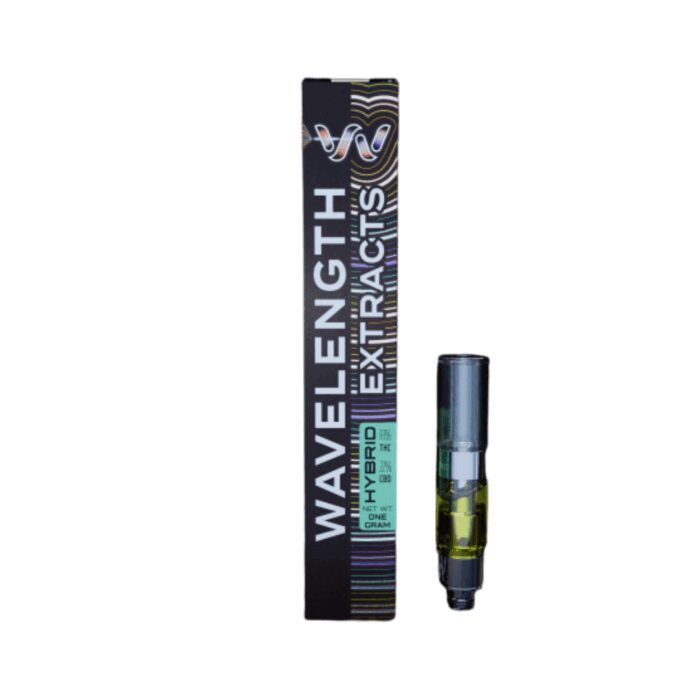 Wavelength Extracts Formulated Cart Hybrid Banana Kush 1g - Image 1