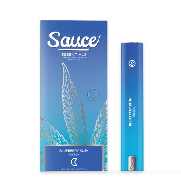 Sauce Live Resin AIO Indica Blueberry Kush 1g - Image 1