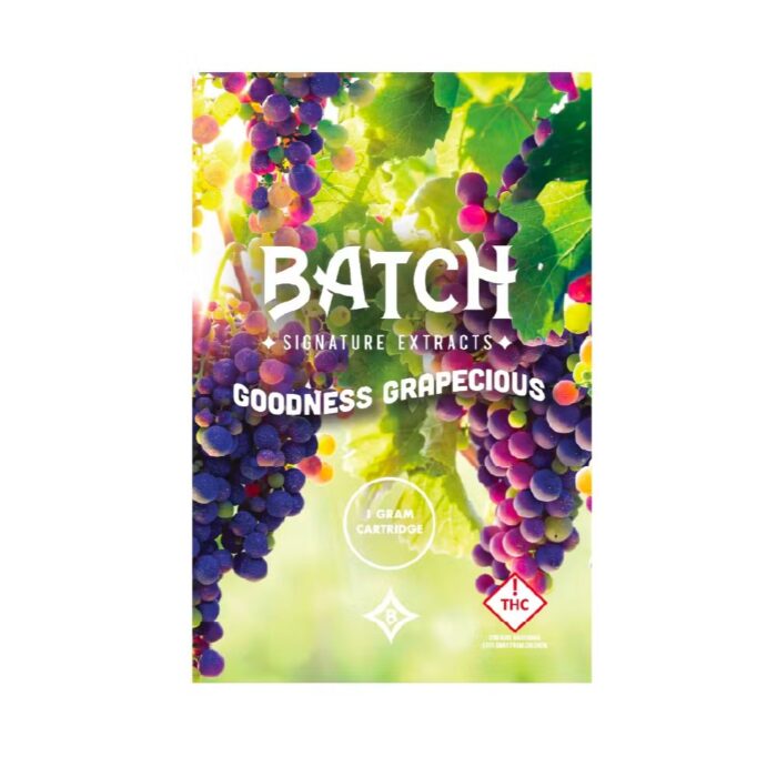 product_5347da3d-5959-44eb-88d3-a6fad02f702e Batch Cart Hybrid Goodness Grapecious 1g - Image 1