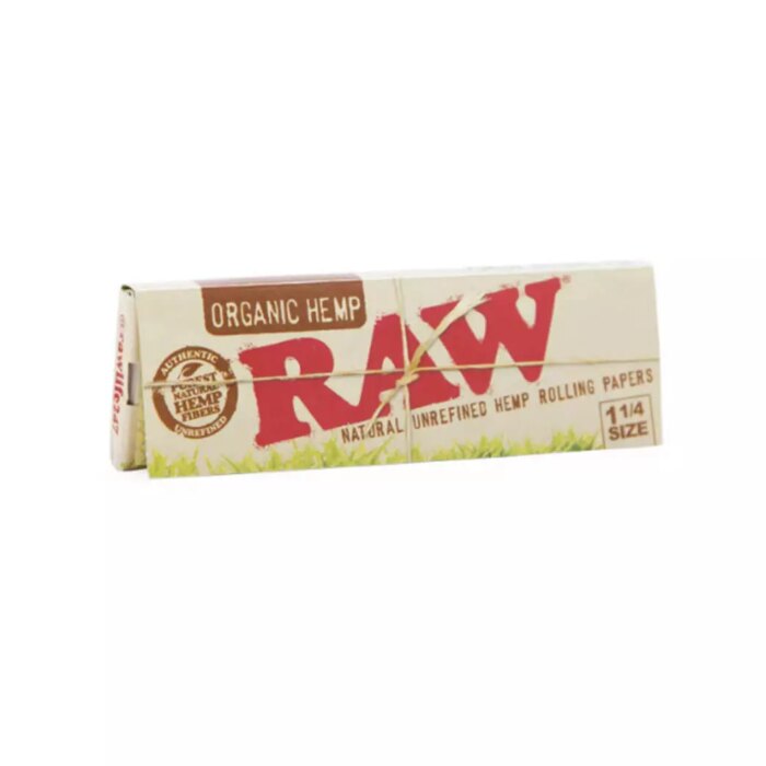 RAW Organic Hemp Papers 1 1/4" - Image 1