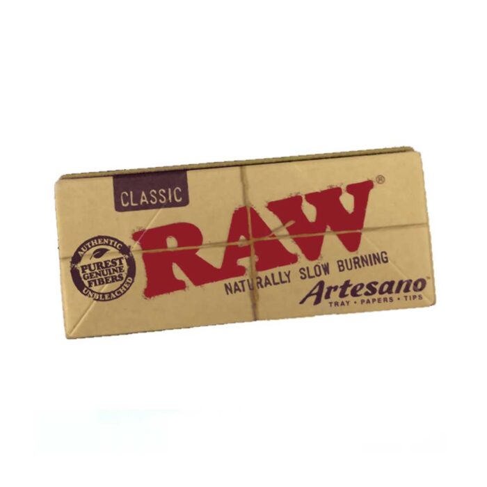 product_71e19559-7771-44bc-9e13-f4f6fa900819 RAW Classic Artesano Papers King Size w/ Tips - Image 1