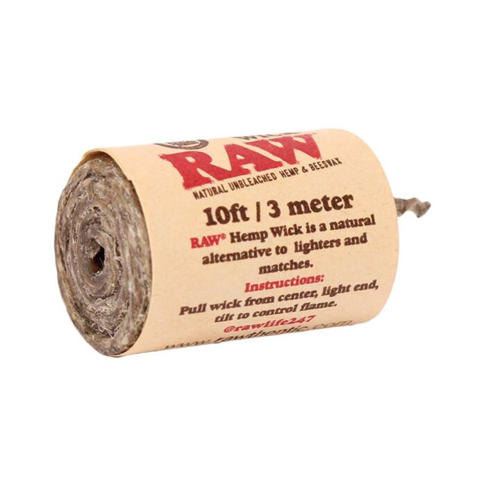 RAW Hemp Wick 10ft - Image 1