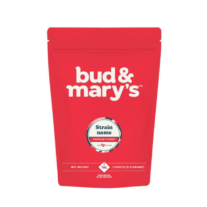 Bud & Mary's Prepacked Flower Sour Garlic Monkey 3.5g - Image 1