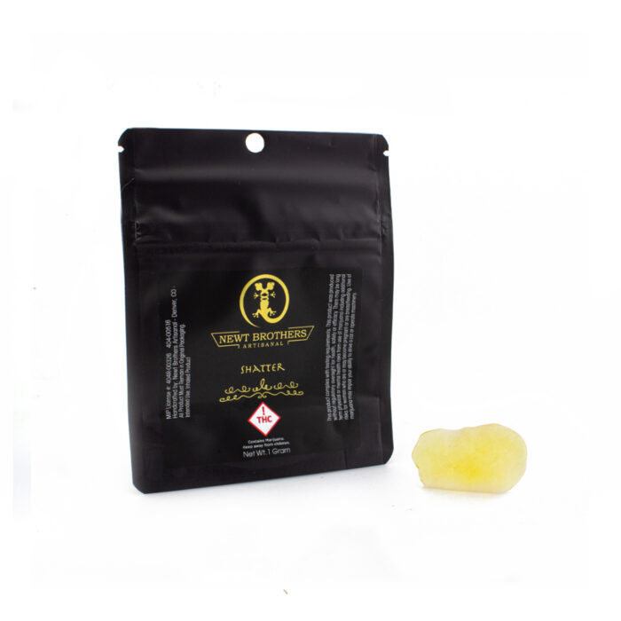 Newt Brothers Axolotl Shatter Indica Blue Tsunami 1g - Image 1