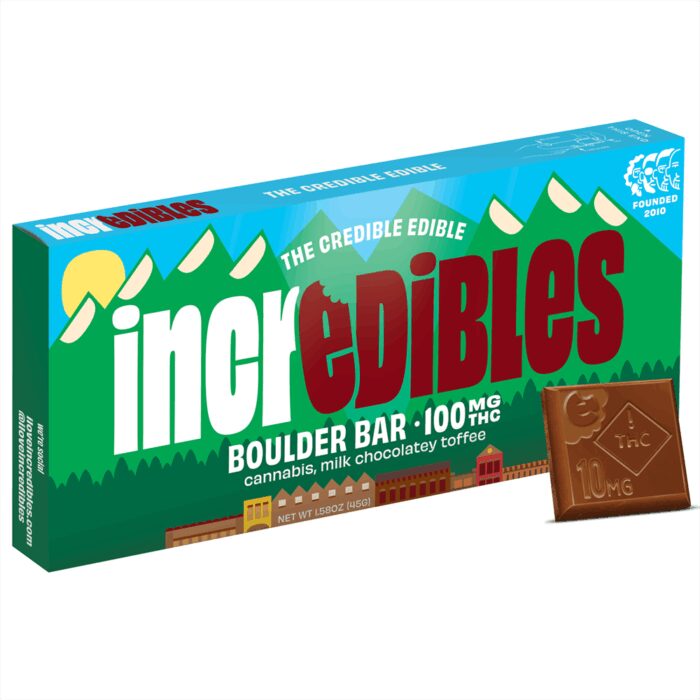 product_cd7c49ff-a15a-4b0e-a980-0481709ceb15 Incredibles Chocolate Boulder Bar 100mg - Image 1
