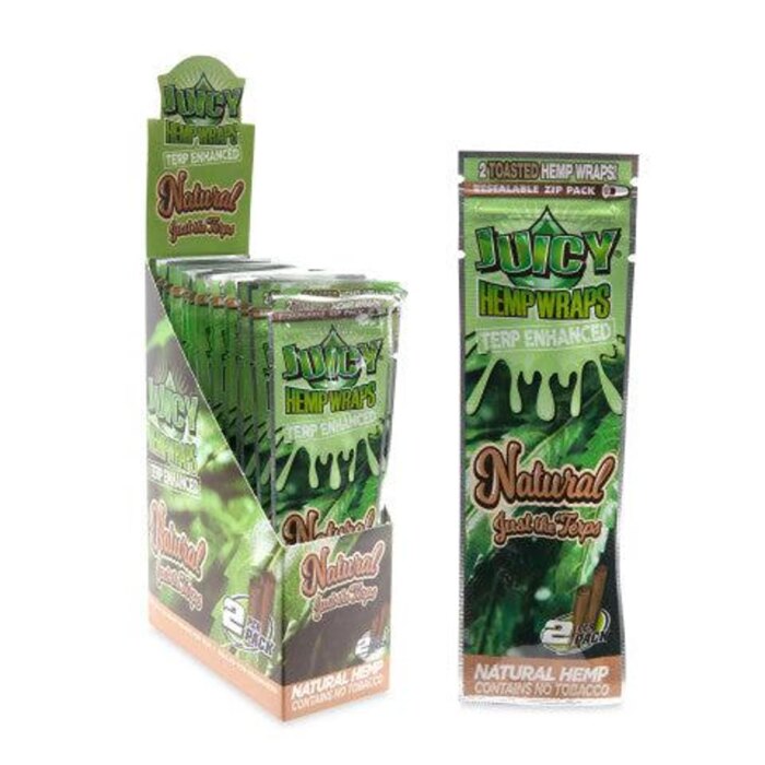 product_d04511af-7562-4005-b490-813d89b1a277 Juicy Hemp Wraps Natural 2pk - Image 1