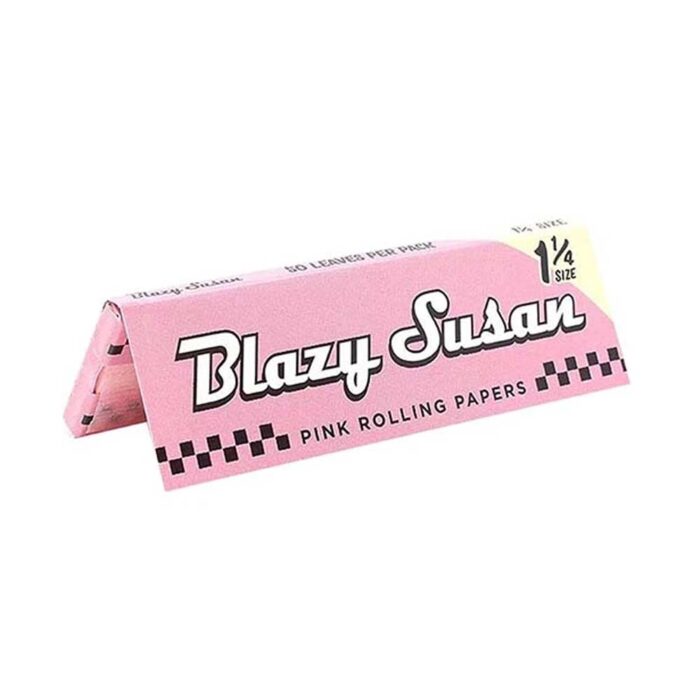 Blazy Susan Pink Papers 1 1/4" - Image 1