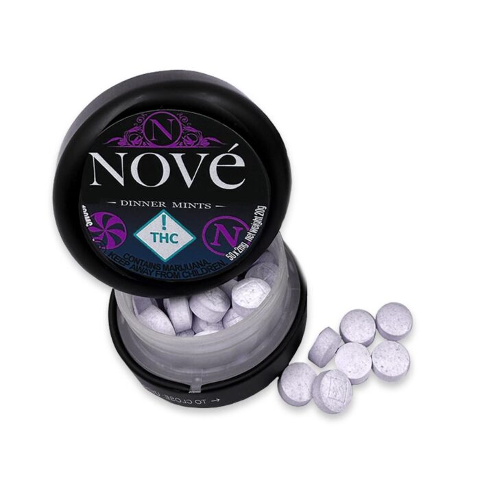 nove-lavender Nove Dinner Mints Lavender Lemonade 100mg - Image 1