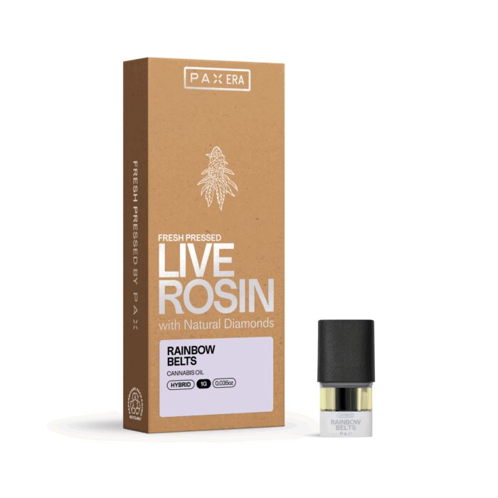 Pax Live Rosin Pod Hybrid Rainbow Belts 1g - Image 1