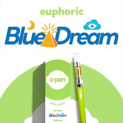 O.Pen Daily Strains Cart Euphoric Hybrid Blue Dream 1g