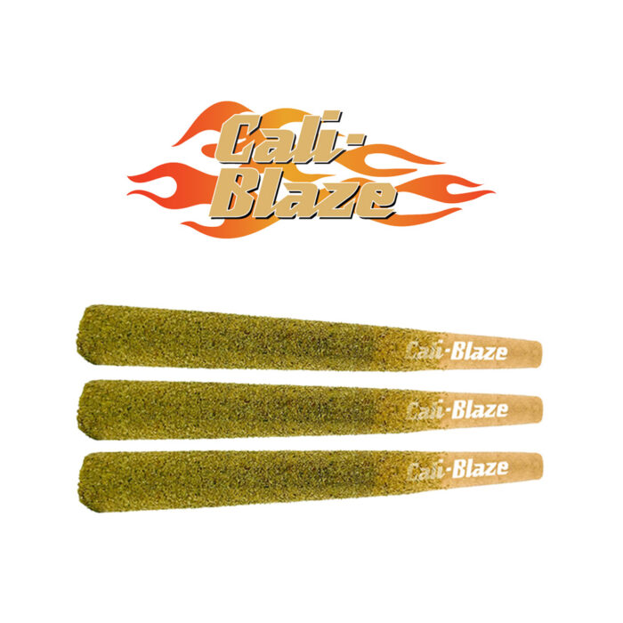 Cali Blaze Infused Pre-Roll 3pk Key Lime Pie 1.8g - Image 1