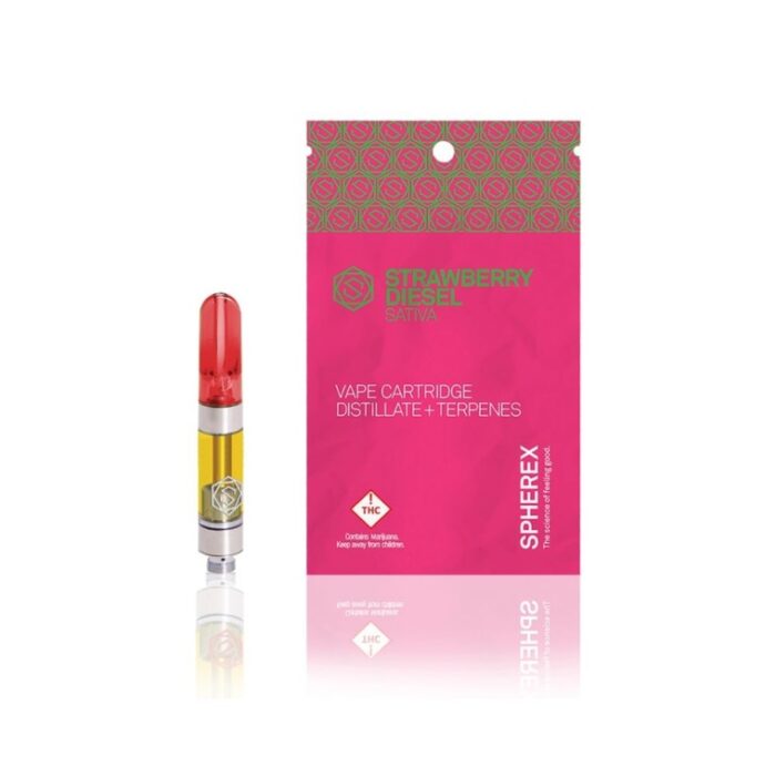 Spherex Cart Sativa Strawberry Diesel 1g - Image 1
