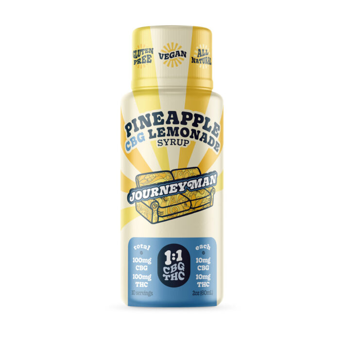 product_4ed9fa1e-11c0-4a3d-96c3-17c636d9e866 Journeyman Hash Rosin Drink Pineapple Lemonade 100mg - Image 1
